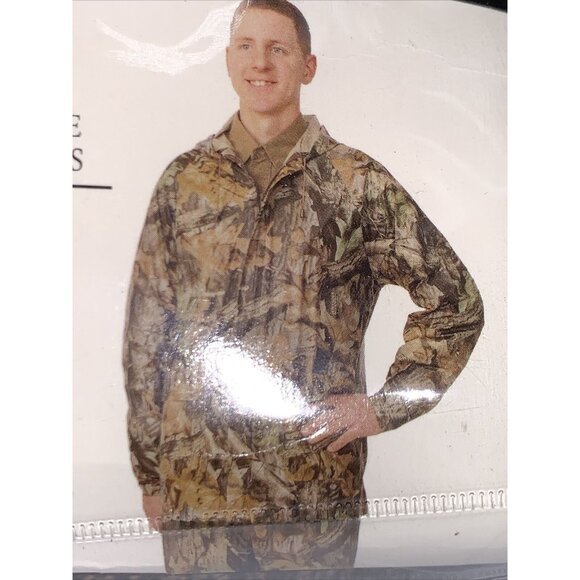 Stearns Camo Rainsuit Unisex Sizing Pants And LS Hooded Jacket Large NIB - Picture 5 of 14